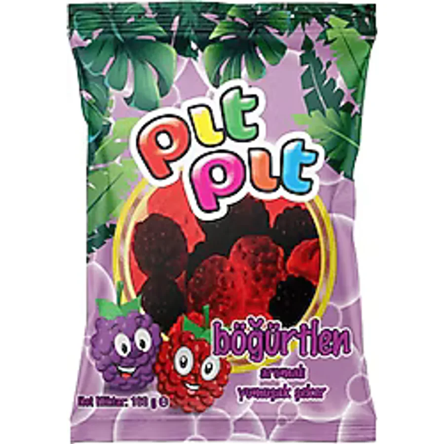 Pıt Pıt Böğürtlen Yumuşak Şeker 160 gr