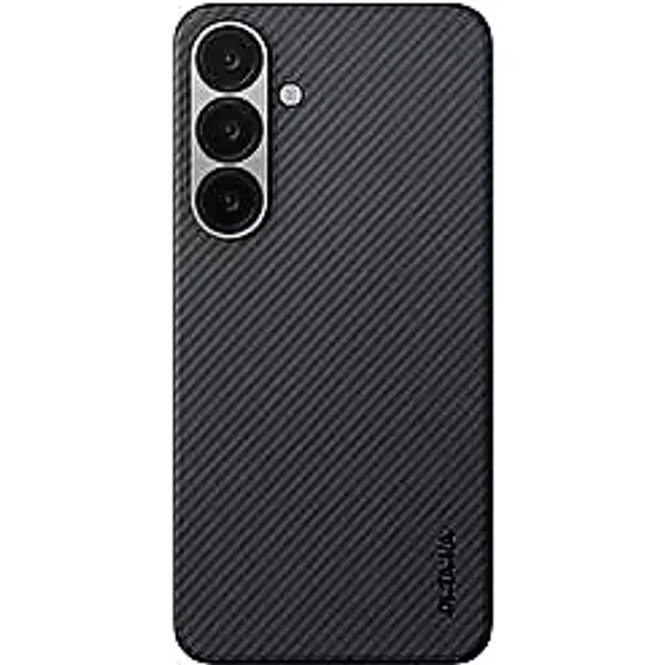 Pitaka Samsung Galaxy S25 Magsafe Uyumlu 600d Aramid Fiber Telefon Kılıfı - Siyah