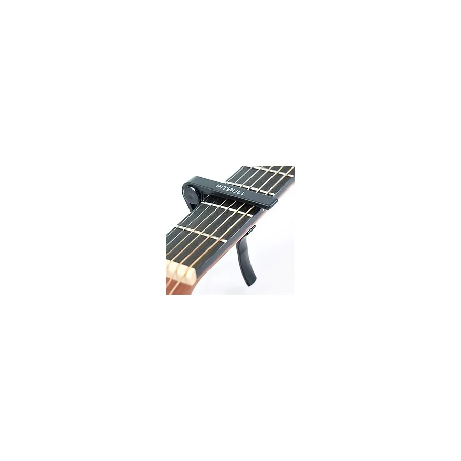 Pitbull Strings Premium Gitar Kaposu PGC 10 - Tüm Telli Çalgılar İçin Profesyonel Kapo + Pena