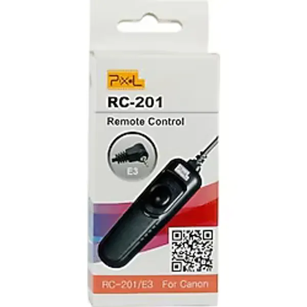 Pixel Canon 1D, 5D, 6D, 7D Serileri, 20D, 30D, 40D, 50D İçin RC-201 E3 Kumanda