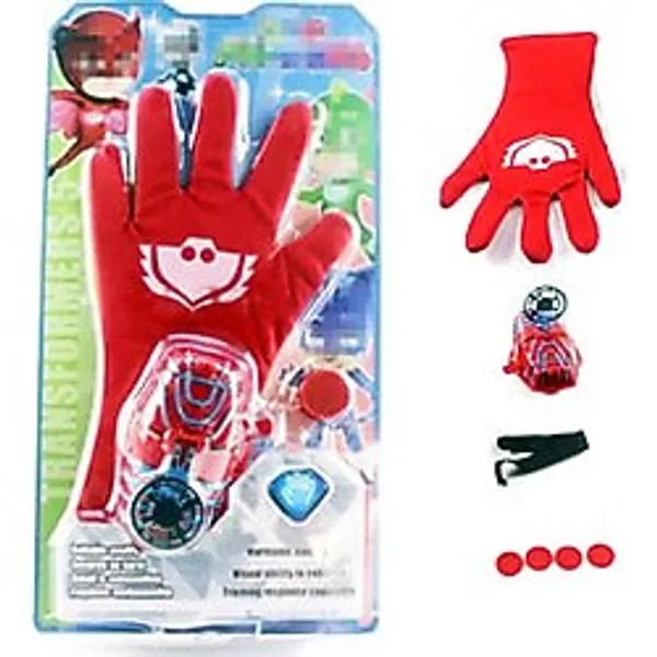Pj Masks Owlette Işıklı Eldiven Pj Mask Owlette Taso Fırlatan (Karışık)