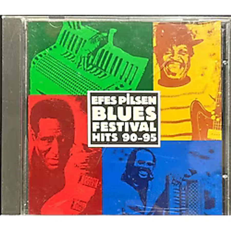 (Plak Değildir CD dir) CD Efes Pilsen Blues Festival Hits 90-95 CD