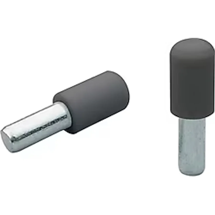 PLASTİK BAŞLI METAL RAF PİMİ 5 MM GRİ ( 100 ADET )