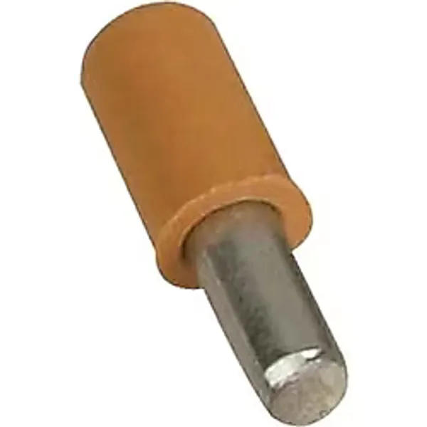 PLASTİK BAŞLI METAL RAF PİMİ 5 MM MEŞE ( 50 ADET )
