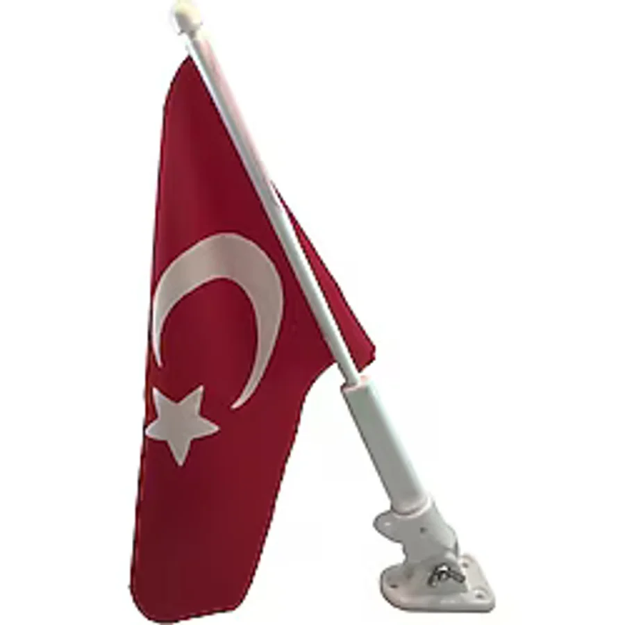 Plastik Bayrak Direği Bayrak Dahil Tekne Bayrağı