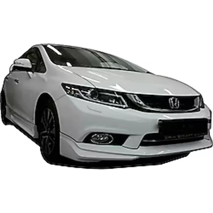 plastik body kit Honda Civic Serisi Fb7 (2012-2016) Modulo Black Edition Ön Tampon Ek (plastik)