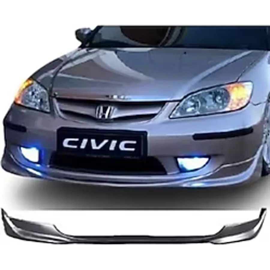 plastik body kit Honda Civic Vtec2 (2004-2007) S2000 Style Ön Tampon Ek (Plastik)