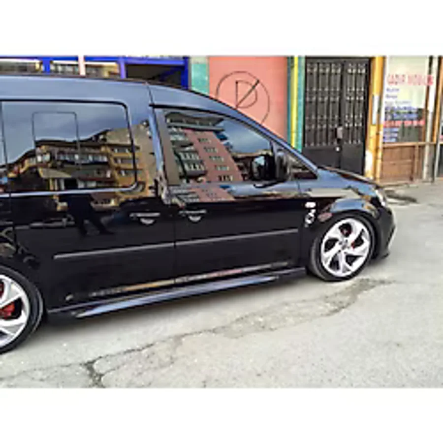 plastik body kit Vw Caddy (2003 - 2020) Yan Marşpiyel Seti (plastik)