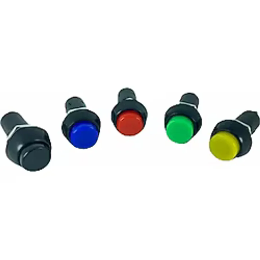 Plastik Buton Pbs11B Yaylı Kırmızı
