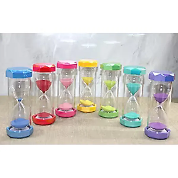 Plastik Çerceveli Renkli 30 Dk Kumsaati Alk4565