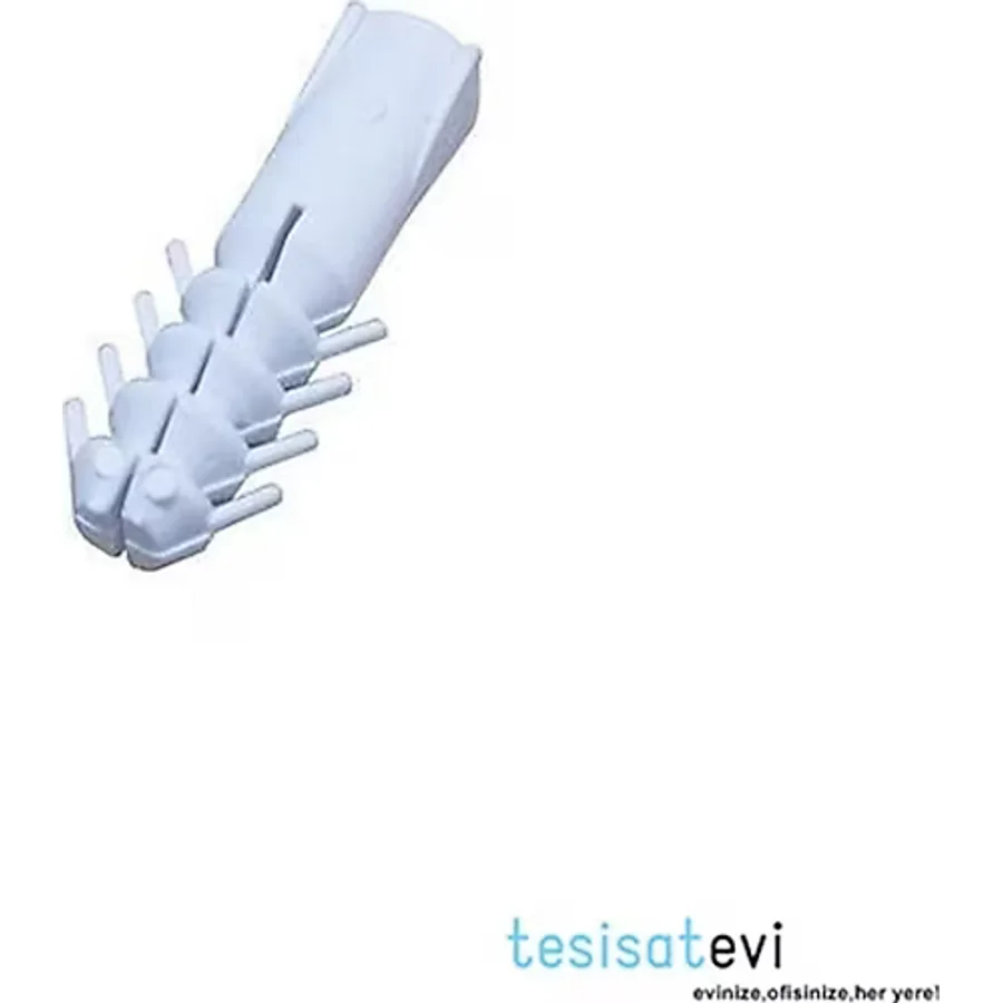 Plastik Dubel Beyaz 7 mm ( 100 Adet )
