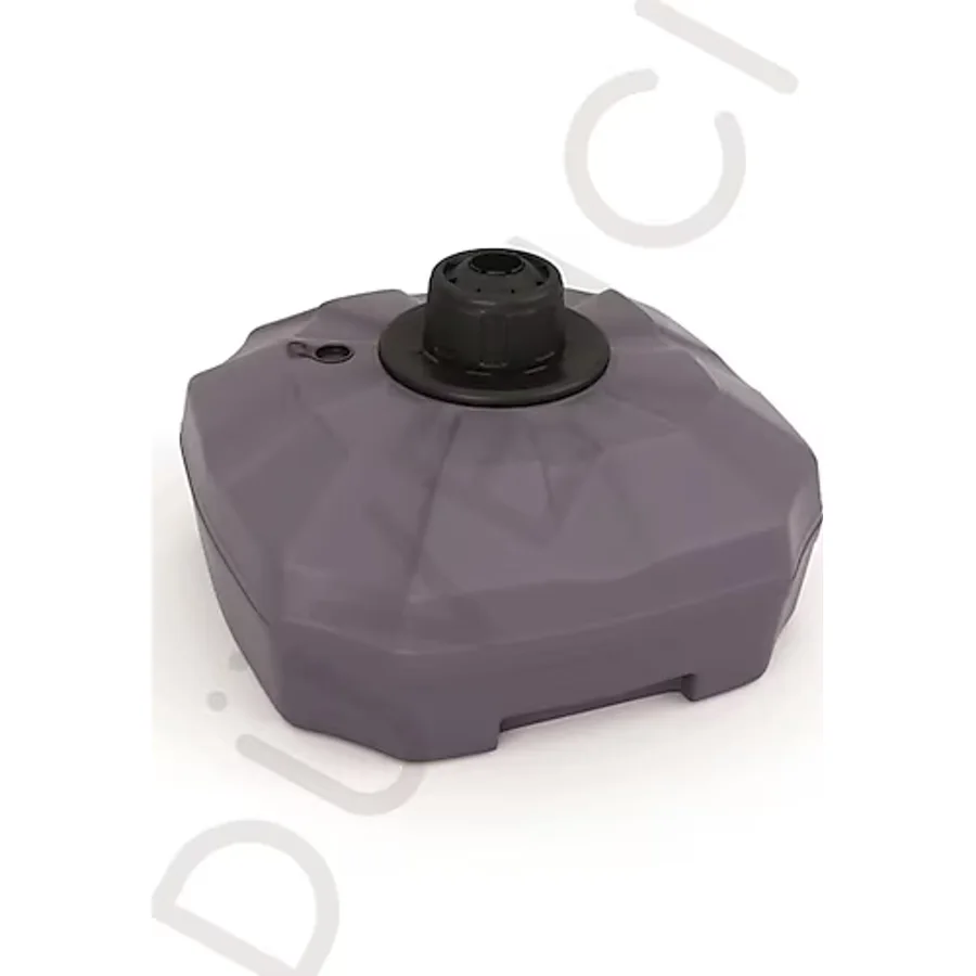 Plastik Gri Şemsiye Bidonu 42 Litre