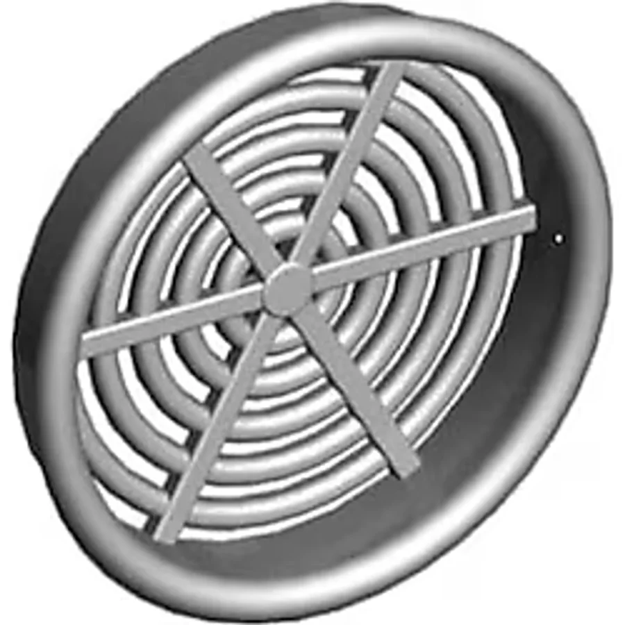 Plastik Menfez 44mm Gri