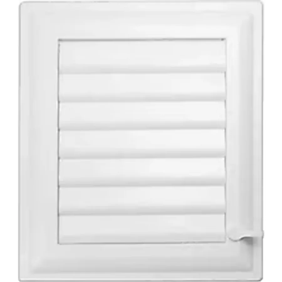 Plastik Menfez Banyo / Wc Havalandırma Menfezi Panjur 40X40 Cm (97048388)