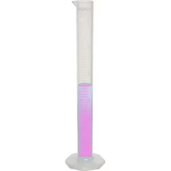 Plastik Mezür 25 Ml - Uzun Form - Kabartma Skala