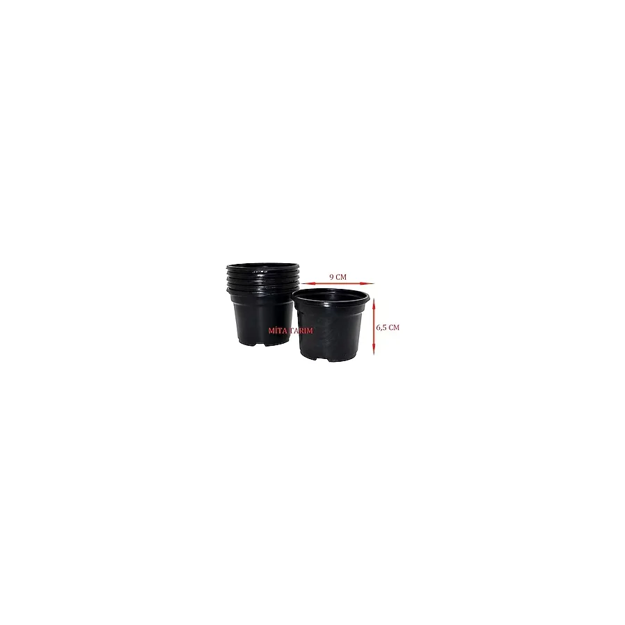 Plastik Saksı, 20 Adet, Fide Üretim Saksısı, Vakum Saksı,Saksı (318129545) kahve