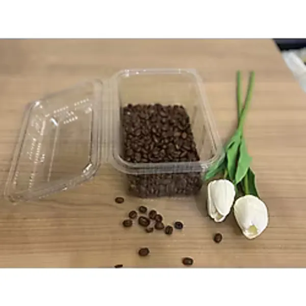 Plastik Sızdırmaz Kap Düz Kapak 750 gr cc Kullan At Tek Kullanımlık Kapaklı Kase 25 Adet