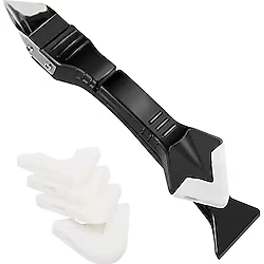 Plastik Spatula Silikon Fayans Derz Alçı Kazıyıcı Sıyırıcı Uygulama Aparatı