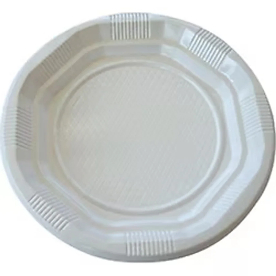 Plastik Tabak Kullan At 100'Lü 17 Cm Plastik Tabak