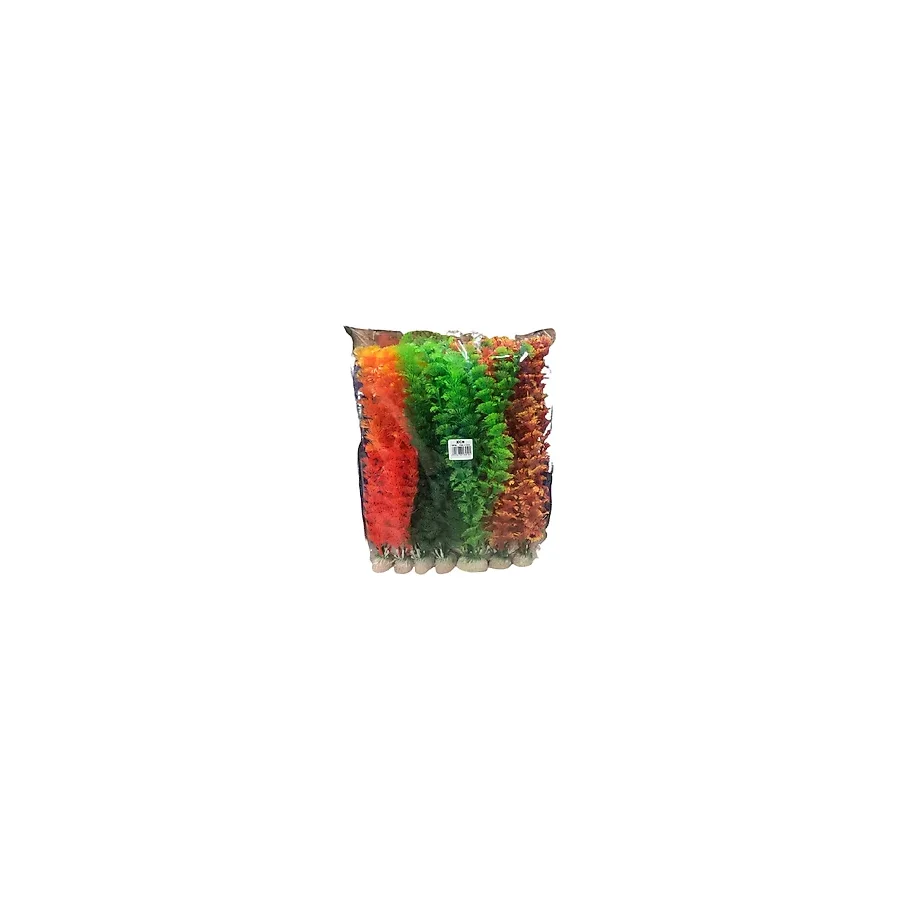 Plastik Yapay Akvaryum Bitkisi 30 Cm 10 Adet