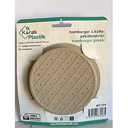 Plastlife Hamburger Köfte Şekillendirici - Gri