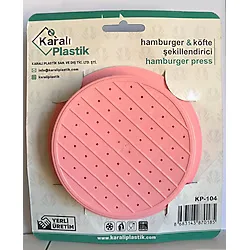 Plastlife Hamburger Köfte Şekillendirici - Pembe