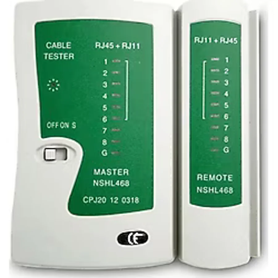Platoon Kablo Tester Ağ Kablo Test Cihazı RJ45 RJ11 Utp Lan Kablo Test Cihazı