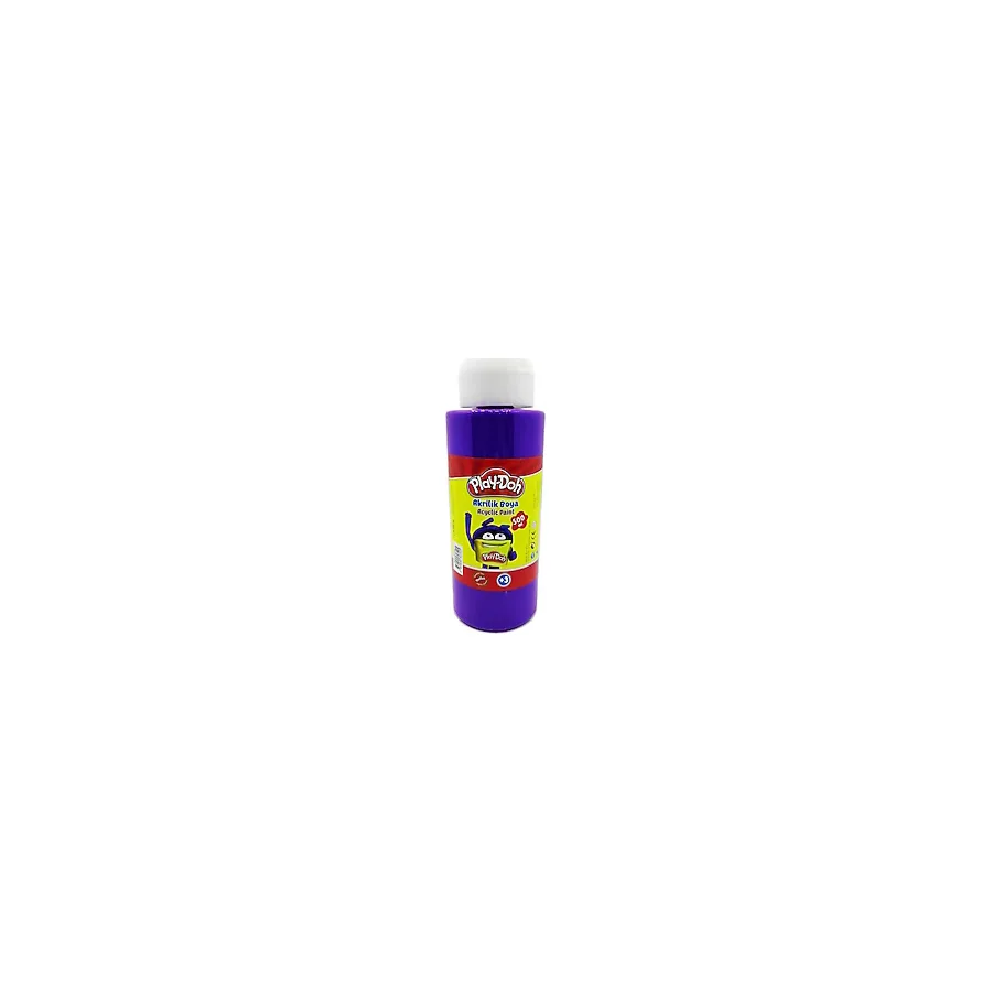 Play-Doh 500 ml Parmak Boyası Mor