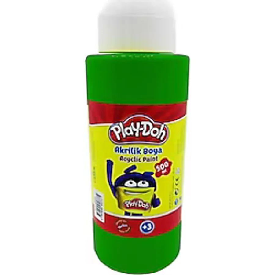 Play-Doh 500 ml Parmak Boyası Yeşil