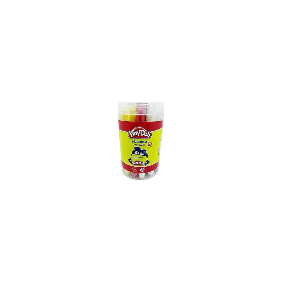 Play-Doh 6 Renk 25'li Yüz Boyası