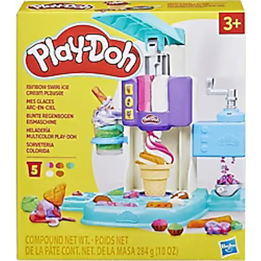Play-Doh Gökkuşağı Girdaplı Dondurma Oyun Seti G0028