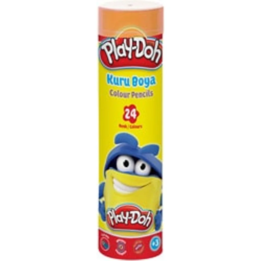Play-Doh PLAY-KU007 Metal Tüp 24'lü Kuru Boya Seti