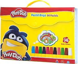 Play-Doh PLAY-PA008 Çantalı 36'lı Pastel Boya