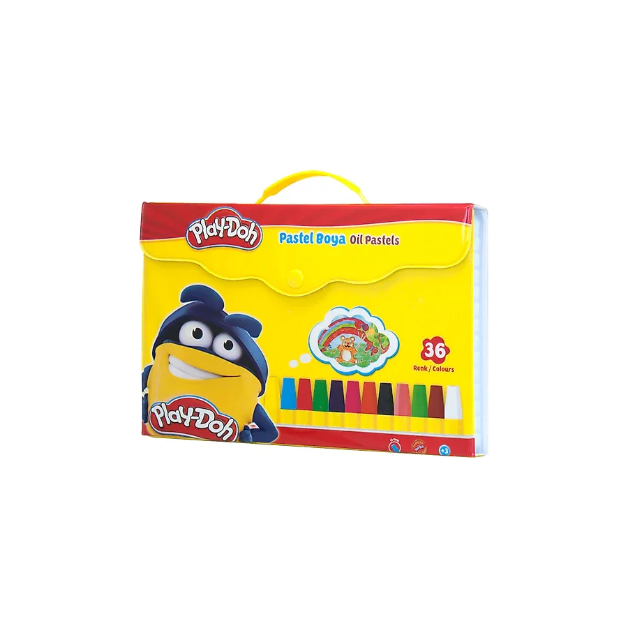Play-Doh PLAY-PA008 Çantalı 36'lı Pastel Boya