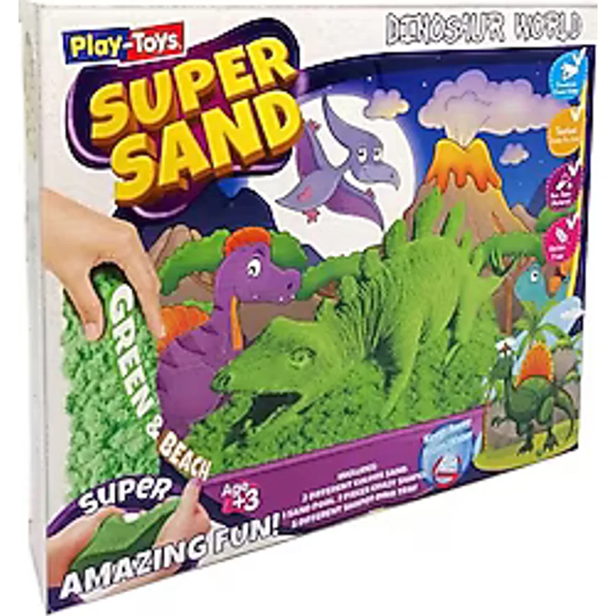 Play Toys Super Sand Dinozorların Dünyası Oyun Kumu