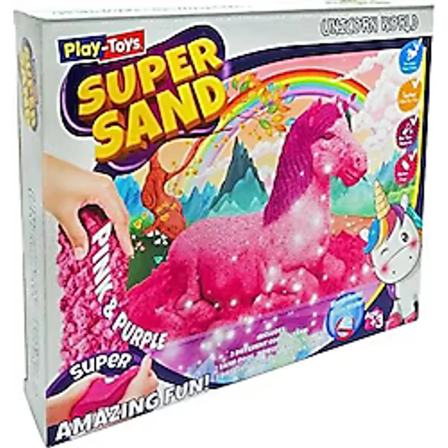 Play Toys Super Sand Unicorn Dünyası Oyun Kumu