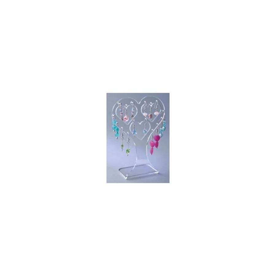 Pleksi Kalp Küpe STANDI(13X9X5 Cm) - standart