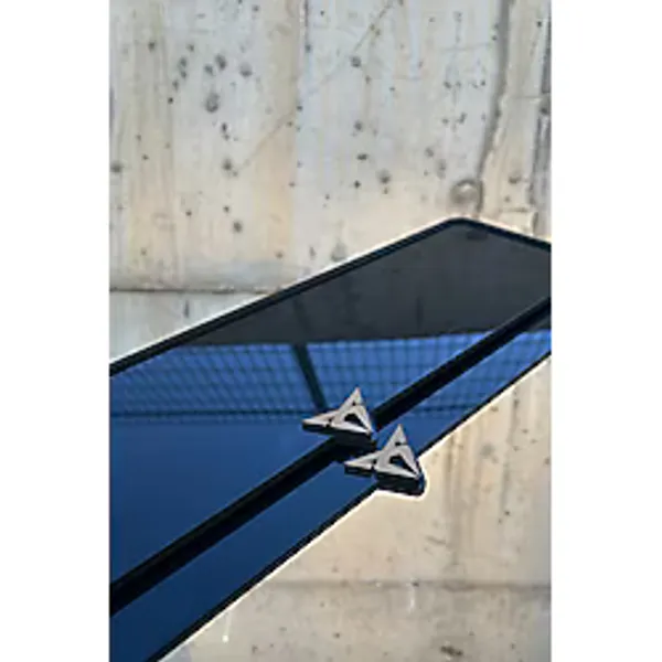 Pleksimanya CUPRA Logo Bronz Ful Pleksi Plakalık (Çift) Uyumlu