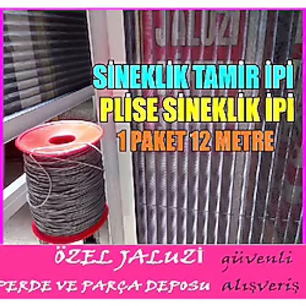 Plise Sineklik Ipi-Pileli Sineklik Ipi-Sineklik Ipi-Sineklik Ip