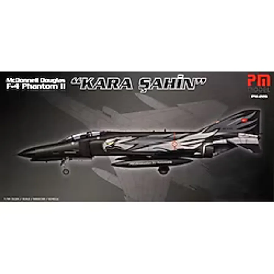 PM F-4 Phantom 2 Kara Şahin Model Demonte Plastik Uçak Maket Kiti