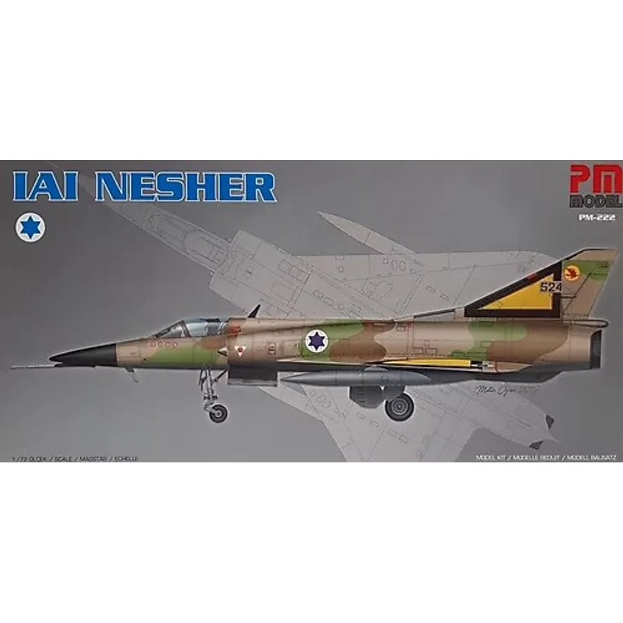 PM Iaı Nesher Model Demonte Plastik Uçak Maket Kiti