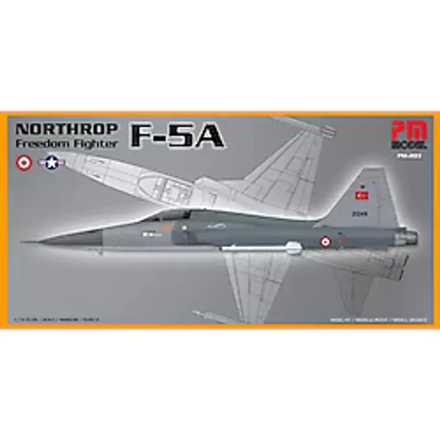 PM Northrop F-5 A Freedom Fighter Model Demonte Plastik Uçak Maket Kiti