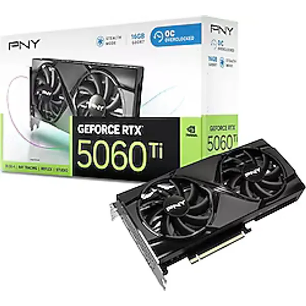 Pny RTX 5060 TI OC VCG5060T16DFXPB1-O 128 Bit GDDR7 16 GB Ekran Kartı