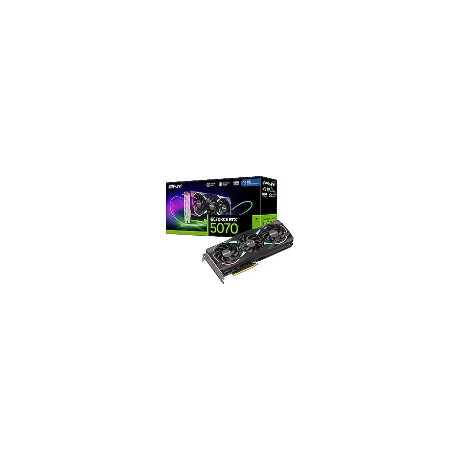 Pny RTX 5070 ARGB OC VCG507012TFXXPB1-O 192 Bit GDDR7 12 GB Ekran Kartı