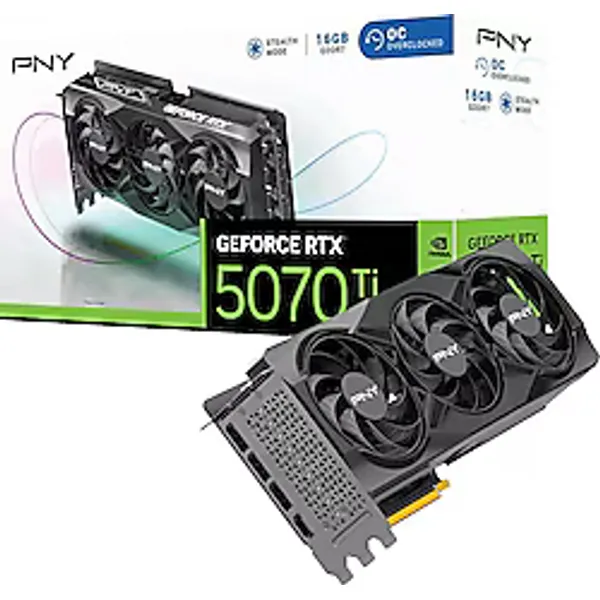 Pny RTX 5070 TI OC VCG5070T16TFXPB1-O 256 Bit GDDR7 16 GB Ekran Kartı