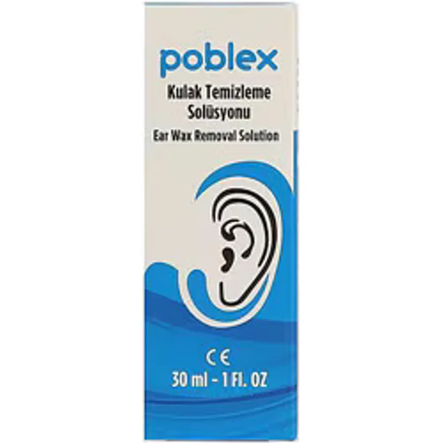 Poblex 30 ml Kulak Temizleme Solüsyonu