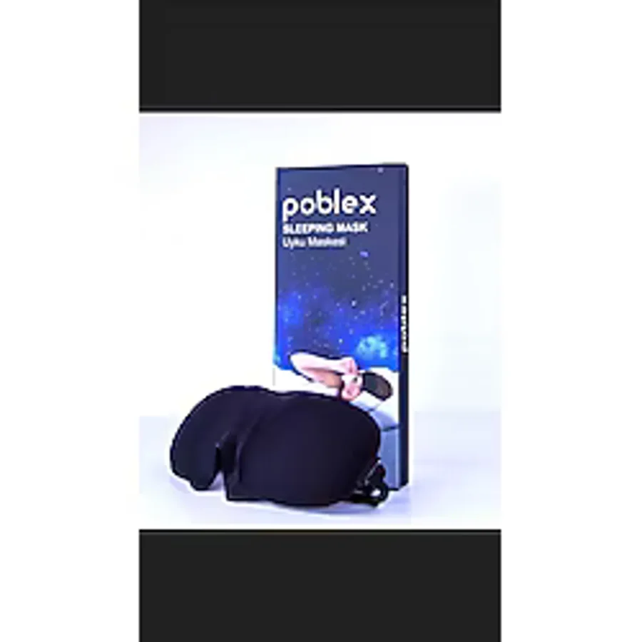 Poblex 3D Uyku Maskesi