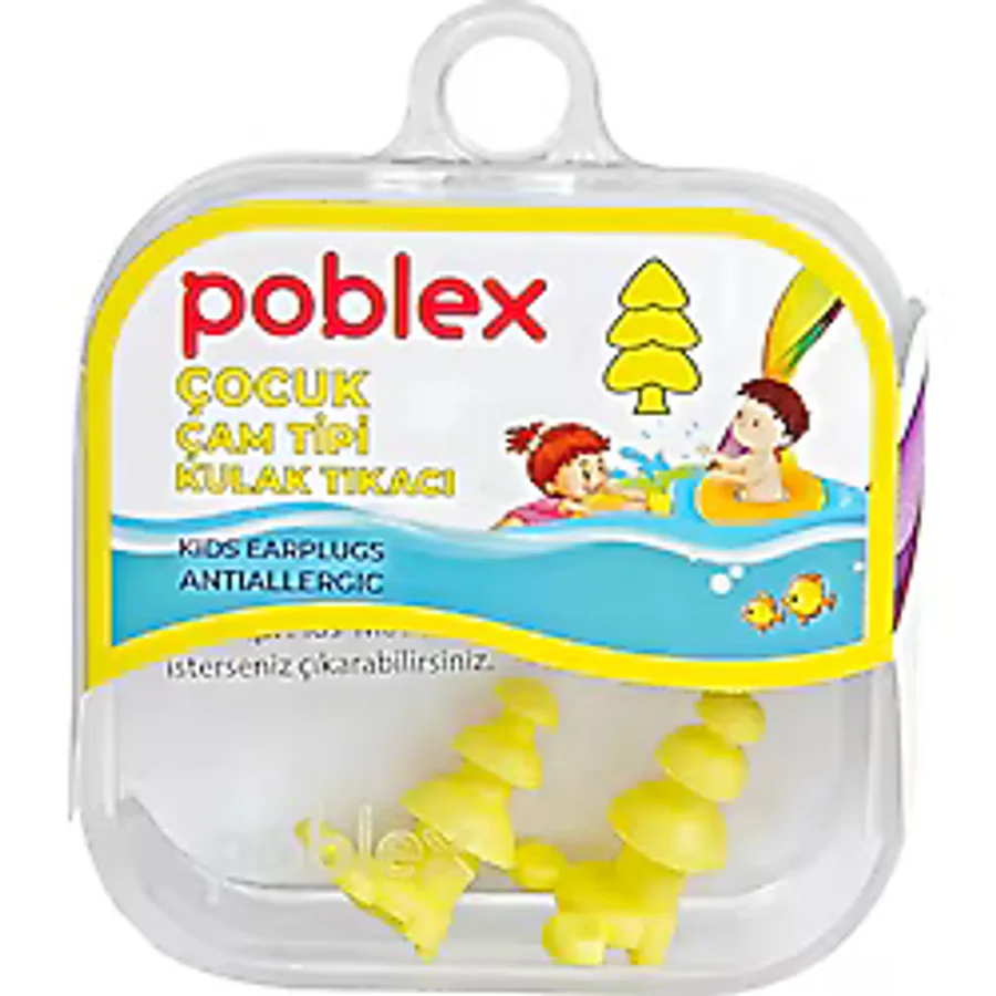 Poblex ÇOCUK ÇAM TİPİ KULAK TIKACI