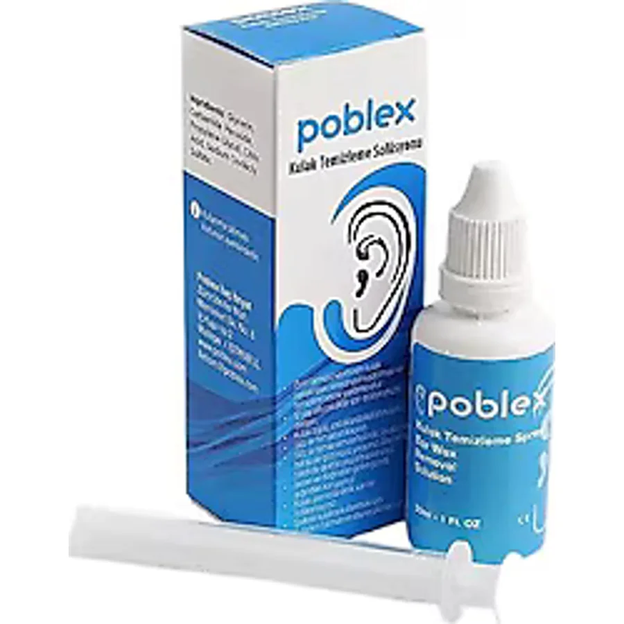Poblex Kulak Temizleme Solüsyon Seti