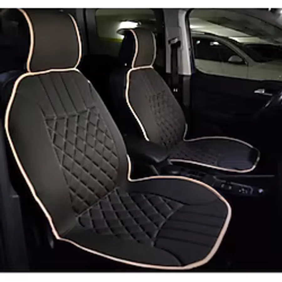 Point Fiat Egea Koyu-bej Biyeli Oto Koltuk Minderi Ön İki Koltuk
